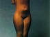 The Statue  of a Woman as a Pillar. Wood. 41,5 x 10,9 cm. 1984